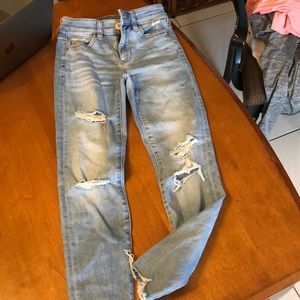 American Eagle jeans. Size 00